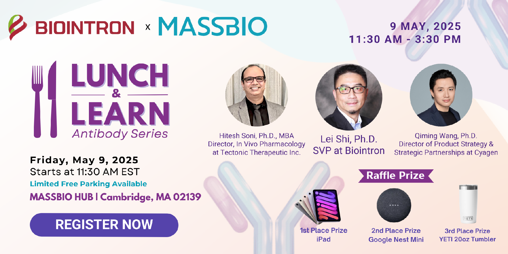 Biointron x MassBio Webinar: Advancing Antibody Discovery: Innovations, Trends, and Industry Insights