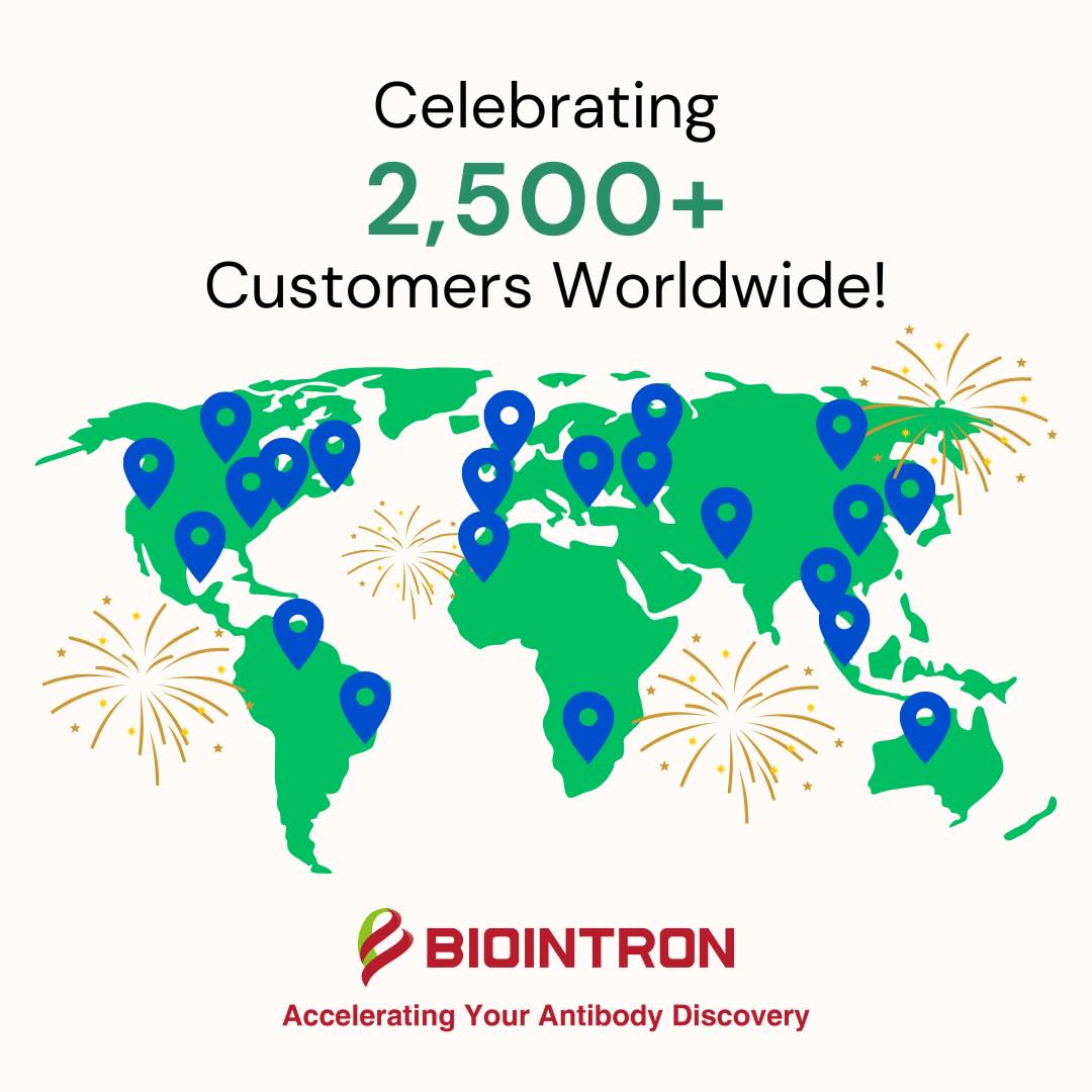 Biointron Reaches 2,500+ Customers Worldwide, Strengthening its Leadership in Antibody Services