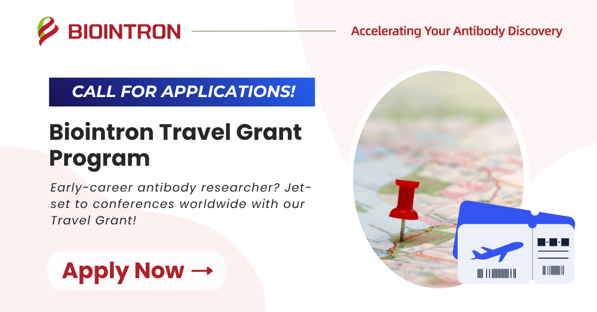 Biointron Launches Quarterly Travel Grant to Support Early-Career Antibody Researchers