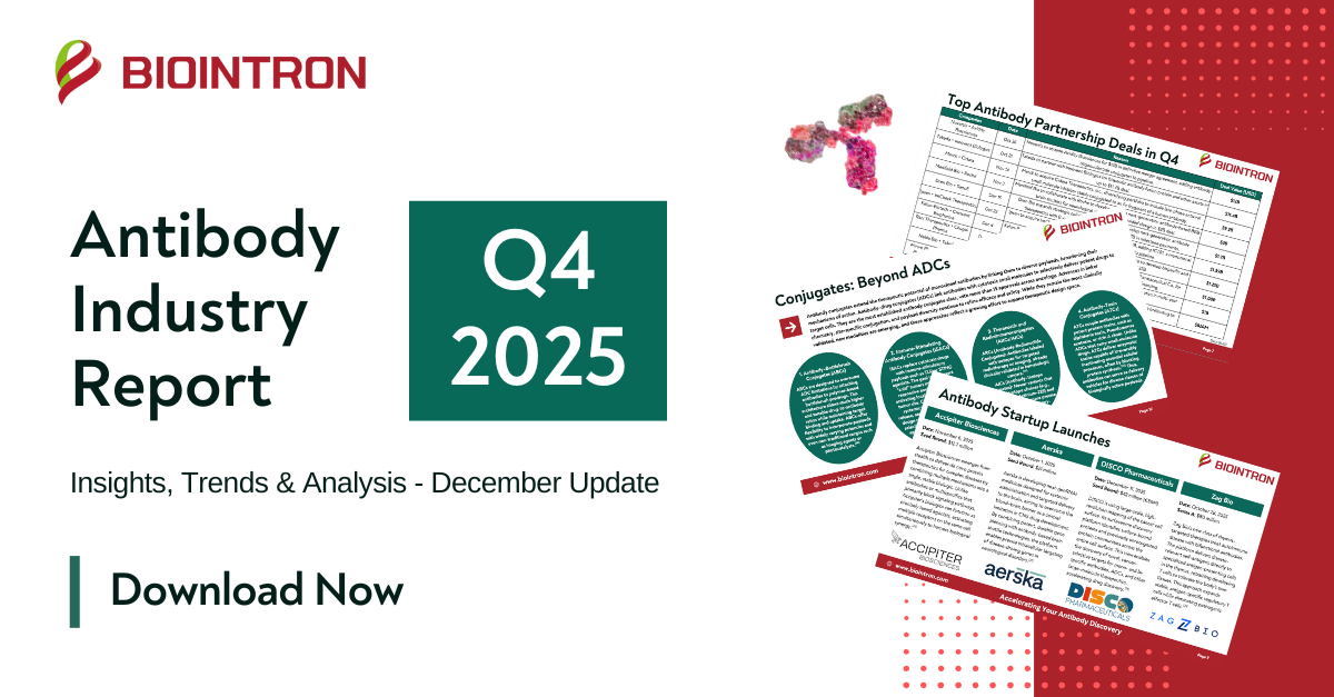 Biointron Insights: Antibody Industry Report (Q4 2025 Insights, Trends & Analysis)