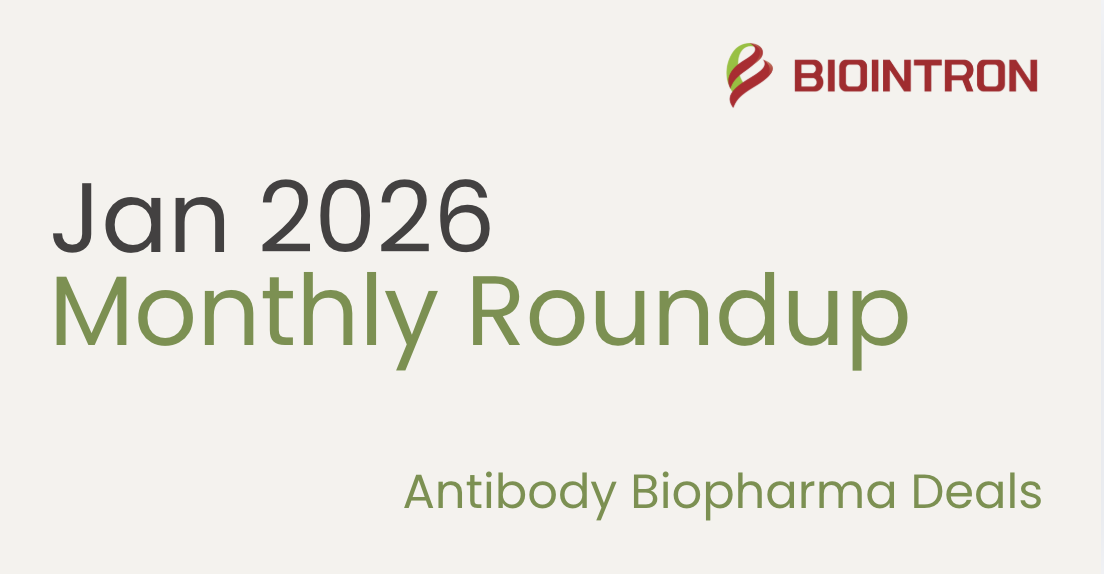 Roundup of Antibody Biotech Deals in January 2026